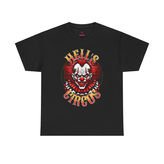 Hell's Circus Evil Clown Graphic Tee