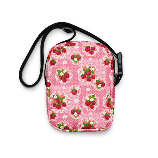Kawaii Strawberry Crossbody Bag